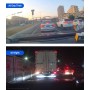 DrPhone DASH2 - DashCam Video CarDVR – Nachtzicht - 3 Lens HD Camera & Video – 5MP – 4inch HD Display – Achteraanzicht