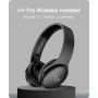 DrPhone H1 Pro - Bluetooth Hoofdtelefoon Hifi Stereo Draadloze Koptelefoon Gaming Headsets Over - Blauw