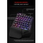 Elementkey MECHA3 One Hand Gaming Keyboard – Mini Keyboard – Toetsenbord – LED Backlight – Membraan toetsenbord - Zwart