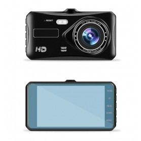 DrPhone DC6 Auto Dashcam Voor en Achter - Video Recorder FHD 1080p- Touchscreen - Loop Opname - G-sensor - Groothoek – Detectie