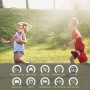 DrPhone Kidstime4 Fitness Activity Tracker – Stappenteller- Calorieteller/ IP67 met slaapmonitor - Zwart