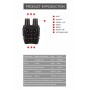 DrPhone NightVision - Infrared LED – Verrekijker - Foto’s / Video’s HD – 4X Zoom – Nachtvisie 250-300 Meter - Zwart
