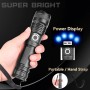 DrPhone LED Pro 02 – Sterke LED Zaklamp – Flashlight - Zoom In/ Out - Batterijbesparend – Waterdicht / Waterproof