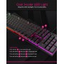 ElementKey AK600 - Gaming Keyboard - 3 kleuren -LED's – Mechanisch – Waterproof - PC