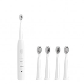 DrPhone Sonic Pro - Elektrische tandenborstel met 5 standen – Automatisch - 15 dagen gebruik – Waterdicht – Oplaadbaar - Zwart