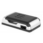 DrPhone IT05 - 4 Poorten Batterij Oplader – Led Display - Battery Charger – Zwart