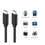 DrPhone PDTC1 – Power Delivery - 5A 87W Quick Charge 4.0 USB C – OTG- USB-C - Type-C Kabel – 2 Meter - Wit