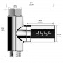 Drphone D&D Douche Thermometer – Temperatuurmeter – Douche – Bad – Genereerd zelf Elektriciteit - LED Display