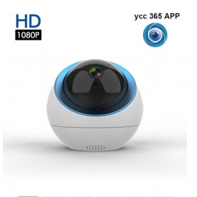 DrPhone HSIC 01 – Beveiliging IP Camera -  Two Way Audio -  Draadloos -  Infrarood -  Night Vision – 1080P – WiFi – App -Wit