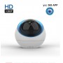 DrPhone HSIC 01 – Beveiliging IP Camera -  Two Way Audio -  Draadloos -  Infrarood -  Night Vision – 1080P – WiFi – App -Wit