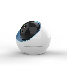DrPhone HSIC 01 – Beveiliging IP Camera - Two Way Audio - Draadloos - Infrarood - Night Vision – 1080P – WiFi – App -Wit