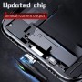 DrPhone Elbow Series Super Magnetische Lightning Kabel - 3A - Oplader - Snel Opladen + Dataoverdracht - 90 Graden met Led licht