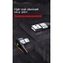 DrPhone Elbow Series Super Magnetische Lightning Kabel - 3A - Oplader - Snel Opladen + Dataoverdracht - 90 Graden met Led licht