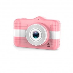 DrPhone PIXEL3S - Digitale KinderCamera Pro – 3.5inch Scherm – 1080P 2MP - Video & Camera - Selfie – Roze