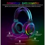 DrPhone GH10 Gaming Headset met RGB - 7.1 surround sound met ruis onderdrukkende microfoon – voor o.a PS4/PS5/GamePC