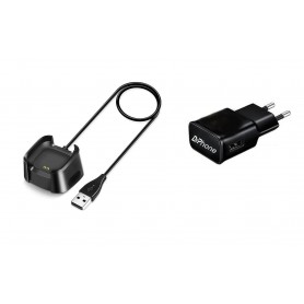 DrPhone FV1 - Fitbit Versa / Lite Oplaadkabel + Dock Cradle - Laadstation voor Fitbit