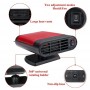 DrPhone HeatAir - 3 in 1 Verwarming / Koeler / Luchtverfrisser Voor Auto - Sneller Ramen Ontdooier - Geur Verwijderen - Rood