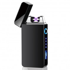 DrPhone JS5 - Plasma – Aansteker/ Lighter – Oplaadbare Aansteker - USB - Elektrisch – Glans Zwart