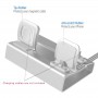 DrPhone T030B – 3 in 1 Charging Stand – Apple Watch - Airpods – Apple iPhone – Space Grey