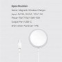 DrPhone CM10 - Draadloze 15W Oplader - Geschikt voor Magsafe + DrPhone Lunar 18W Adapter voor iPhone 12 series