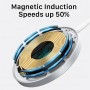 DrPhone CM10 - Gecertificeerde MagSafe Oplader 15W - Magnetisch - Draadloos Laden voor iPhone 12 series