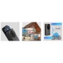 DrPhone LM3-A - Batterijen + Batterijlader Full HD 1080P - Nachtzicht -Smart Life - Google home-Zwart