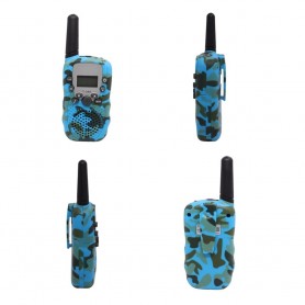 DrPhone WT388- 22 kanaals Walkie Talkies - Voor Kinderen – 6 Kilometer - Camouflage Groen