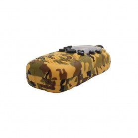 DrPhone WT388- 22 kanaals Walkie Talkies - Voor Kinderen – 6 Kilometer - Camouflage Geel