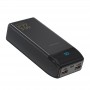 DrPhone PW4 Powerbank 30000mah - 22.5W- Draagbare Oplader - USB-C PD 18W met Digitale LCD-scherm – 2x Qualcom 3.0 - Zwart