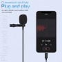 DrPhone PX4 - Draagbare Mini Lightning Lavalier Microfoon voor o.a. - IPhone XS XR /X/12 /11/8/8 Plus/7 Plus