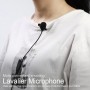 DrPhone PX4 - Draagbare Mini Lightning Lavalier Microfoon voor o.a. - IPhone XS XR /X/12 /11/8/8 Plus/7 Plus