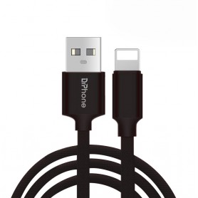 DrPhone HybridX - Stevige Oplaadkabel - 1 Meter - Lightning 8-Pin Kabel - Optimaal Accuduur - Geschikt voor Apple