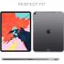 DrPhone TPC - Transparante Hoes - Soft-Gel Case - Ultra Dunne Hoesje - Siliconen Case - Valbestendig Voor iPad Pro 11 (2018)