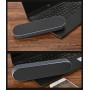 DrPhone BDS900 Bluetooth Draadloze Speaker Dual 40mm - 3D stereo luidsprekers met AUX & Ingebouwde Microfoon - Zwart