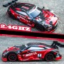 DrPhone RCZ- RC Auto - 1:18 - 30Km/h Race Auto - Driften - Bestuurbare Auto met Accu - 2.4ghz Hoge Snelheid - Zwart