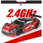 DrPhone RCZ- RC Auto - 1:18 - 30Km/h Race Auto - Driften - Bestuurbare Auto met Accu - 2.4ghz Hoge Snelheid - Zwart