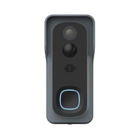 DrPhone SMARTCAM X 10 - Draadloze WiFi Deurbel Set met Camera - Google Hub / Alexa - CMOS 2 Megapixel - Nachtzicht - Waterproof