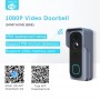 DrPhone SMARTCAM X 11 - Draadloze WiFi Deurbel Set met Camera - Sensor - IR Nachtzicht - Waterproof + Binnen bel + 64 Micro SD