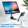 DrPhone FD02 – Mobiele Telefoon Stand – Opvouwbaar – Universeel Voor Mobiele Telefoon