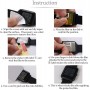 DrPhone FBI Fitbit Ionic TPU PET Screenprotector Beschermende Film Beschermer tegen krassen - Transparant