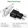 10W Gecertificeerde DrPhone® - USB Lader Stekker Oplader + Kabel - iPad en iPhone - 3 Meter