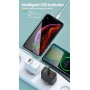 DrPhone HALO7 -18W Qualcom 3.0 Quick Charge Thuislader - USB-C input - Snel Lader met Intelligente LED indicator – Zwart
