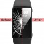 DrPhone CH01 - Fitbit 3SE/3/4 Bumper case - Screen protector - Duurzaam - Mooi design - Rosé-goud