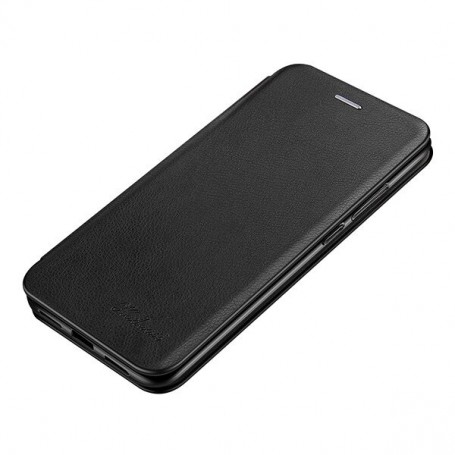 DrPhone HL5 - Leer/TPU - Samsung Galaxy S20 Ultra - Flip Cover - Pasjeshouder – Zwart