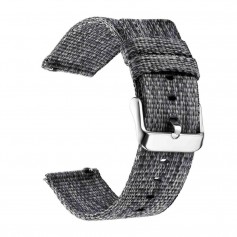 DrPhone SMB03 - Smart Watch Bandje - Gesp Sluiting - 20mm - Grijs