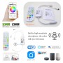 Drphone AG01 - Led strip - RGB - Wifi - Draadloos - Amazon Alexa - Google Home - Smart Life - Tuya - 5 METER - App Bediening
