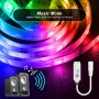 Drphone AG01 - Led strip - Multi Kleur - 5050 SMD - Waterproof - App Controle - Afstandbediening - Bluetooth audio - 5 Meter