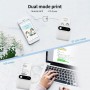 DrPhone PiX Pro + 3 Rollen Blauw - Telefoon Afdrukken - Bluetooth Printer - Draagbare Mini Printer - 57mm Label - Kinderen - Wit
