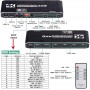 DrPhone HA2 - HDMI Matrix Switch Extractor - 4x2 - 4K @ 60Hz HDMI - Dolby DTS 5.1 - Met EDID Extractor en Infrarood