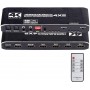 DrPhone HA2 - HDMI Matrix Switch Extractor - 4x2 - 4K @ 60Hz HDMI - Dolby DTS 5.1 - Met EDID Extractor en Infrarood